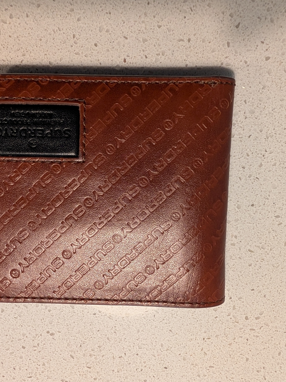Men's Brown Leather Wallet - Classic Bifold Superdry